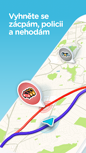 Waze - GPS, navigace a provoz Screenshot
