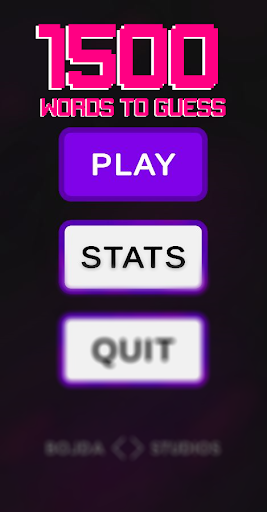 Word Guesser Screen 3