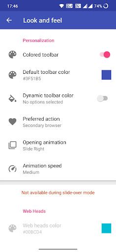 Browser Go: AI Private Browser Screen 3