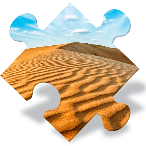 Desert Jigsaw Puzzles free logo