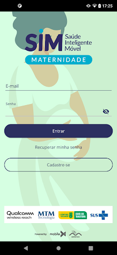 SIM Maternidade: Profissionais Screen 2