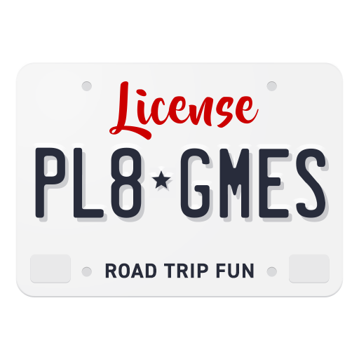 License Plate Games - Road Tri