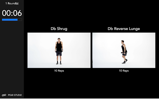 Screenshot of PEAR Cast