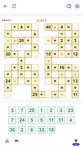 Математические игры Crossmath screenshot 8