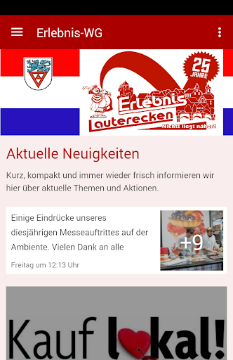 Android application Erlebnis-WG screenshort