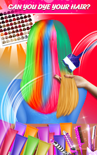 Hair Dye Spa Day Makeup Artist 1.0.7 APK screenshots 1