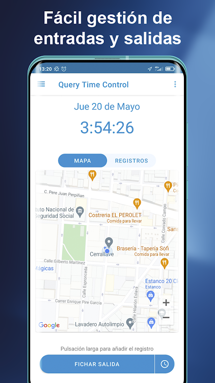 TimeControl: Registro jornada - 1.0.2725 - (Android)
