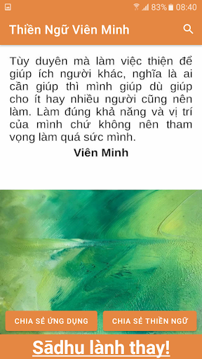 Thiền Ngữ Viên Minh Screen 2