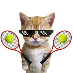 Icon image Cute Cat Meme Tennis