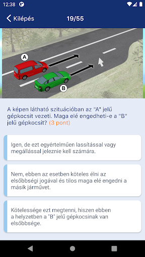 KreszTeszt Screenshot 3 - AppWisp.com