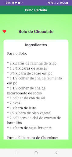 Prato Perfeito Screen 3