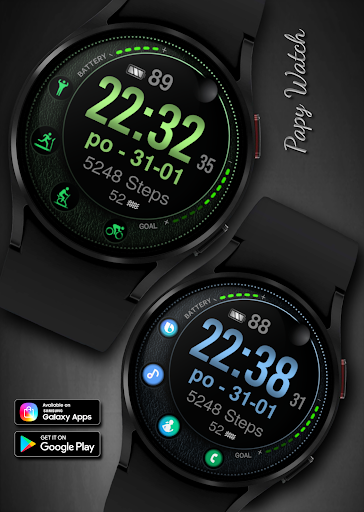 PW42 - Sport Digi Watch Face Screen 2