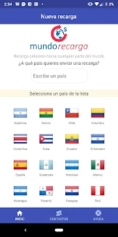 Mundo Recarga screenshot 1