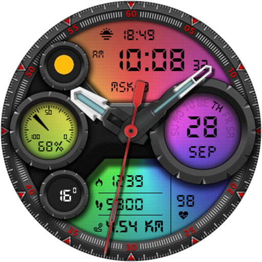Hybrid WRUM URX86 Watch face Logo