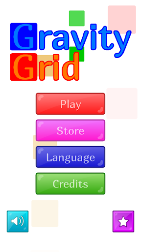 Android application Gravity Grid screenshort