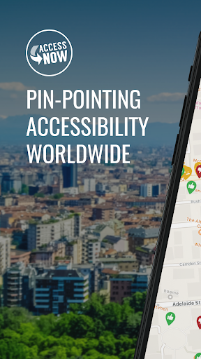 Android application AccessNow screenshort