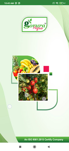 Android application Gorura Agro screenshort