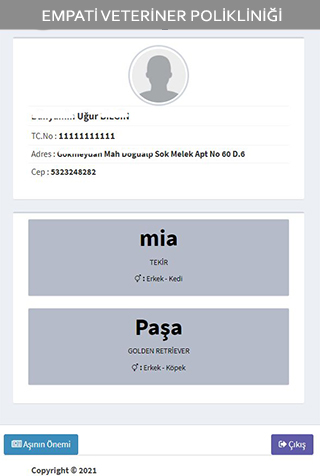 Empati Veteriner Polikliniği Screen 2