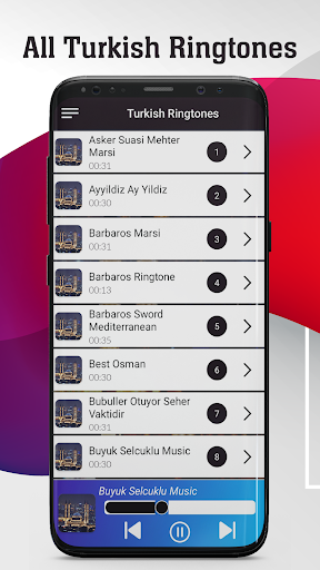 Android application Turkish Ringtones: Caller Tune screenshort