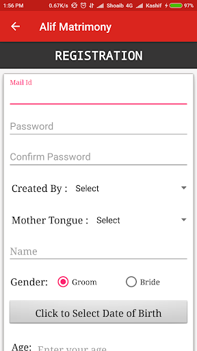 Alif Matrimony Screenshot 4 - AppWisp.com