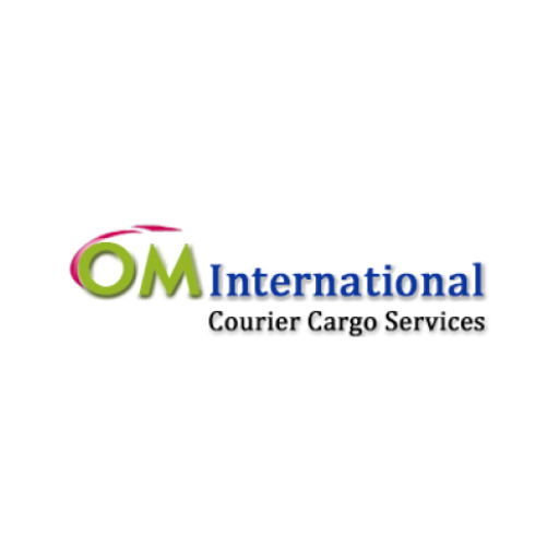 OM International Courier logo