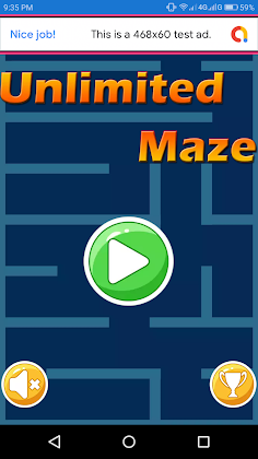 Unlimited Maze - Screenshot 1