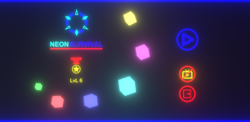 Android application NEON Survival screenshort