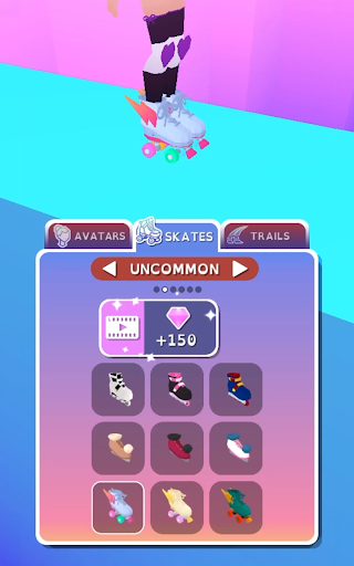 Sky Roller: Rainbow Skating - Action - games