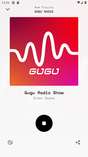 GUGU RADIO App Screen 2