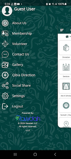 Brand Lane Islamic Center Screenshot