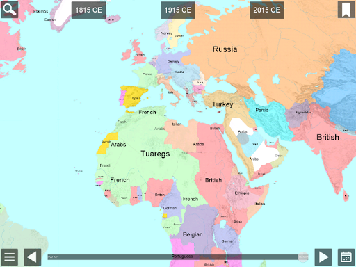 Interactive Historical World Map World History Maps: The World - Apps Op Google Play