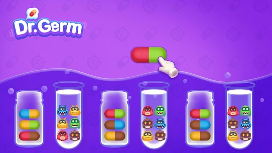 Dr.Germ :Color Pill Sort MOD APK (Unlimited Opening Returns) 7