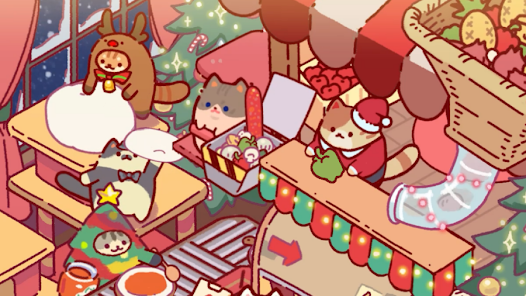 Cat Snack Bar MOD APK v1.0.64 (Unlimited Gems and Money) Gallery 9