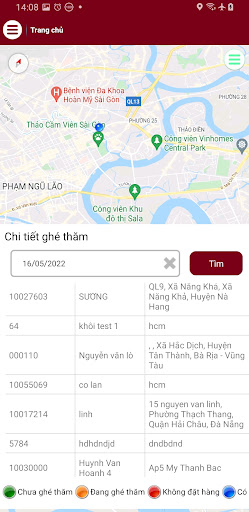Android application DMS HCT Food screenshort