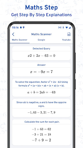 Math Scanner By Photo-Solve My Math Problem v11.1 Android