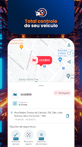 Android application Solusat screenshort