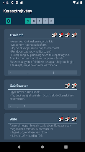 Keresztrejtvény Screen 2