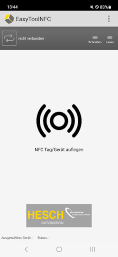 Android application EasyToolNFC screenshort