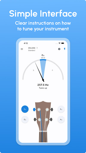 Ukulele Tuner - LikeTones Screen 2