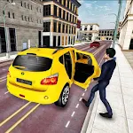 Cover Image of Télécharger Crazy City Taxi driving simula  APK