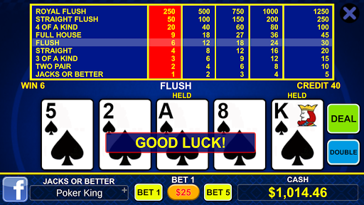 Video Poker World Screen 3