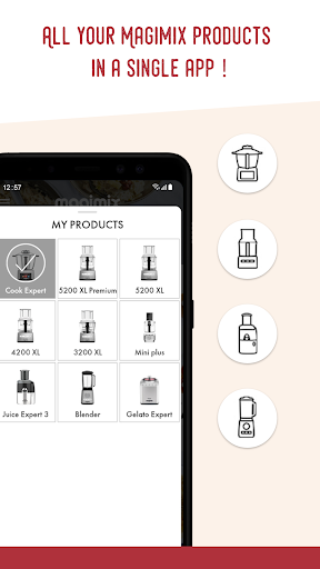 Screenshot of Magimix