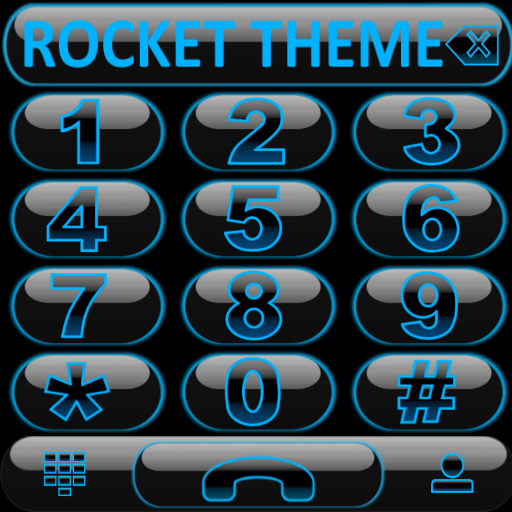 Theme Glow Holo Rocketdial