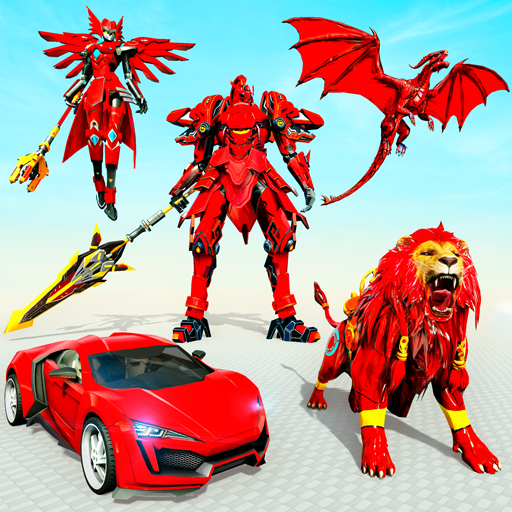 Dragon Robot Car Transform  Icon