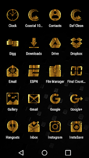 Raid Gold Naked Icon Pack Captura de tela