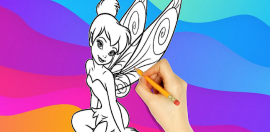 Tinker coloring book Bell