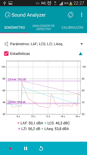 Vista previa de la aplicación