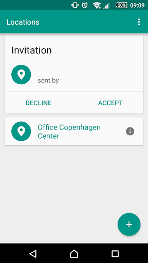 Android application Eupry Logger screenshort