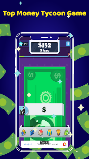 Money Clicker Game - Tycoon Make Money Rain  screenshots 1