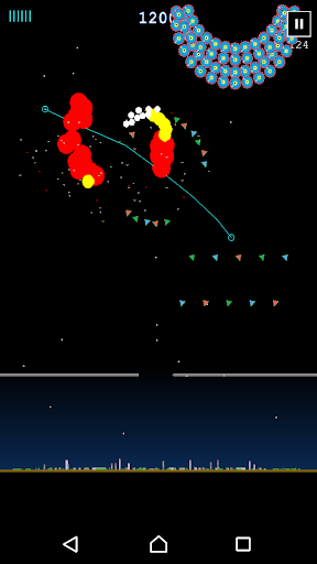 Android application DEFEND EARTH casual space game screenshort